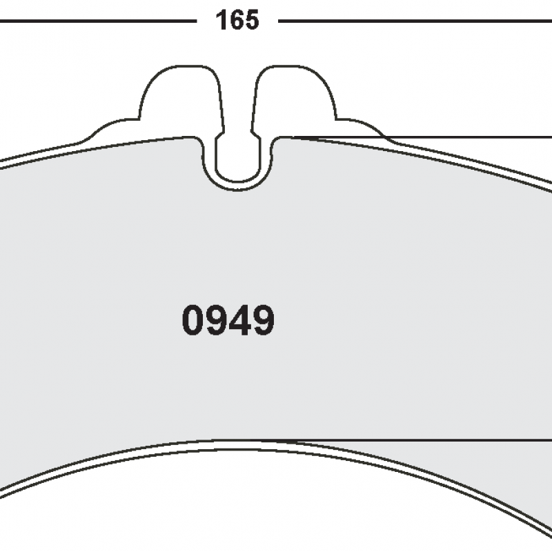 Fast road / track day compound. Street brake pads - MERCEDES Sprinter 400 Series 1996 to 05/2006
VW LT Series 1996 on